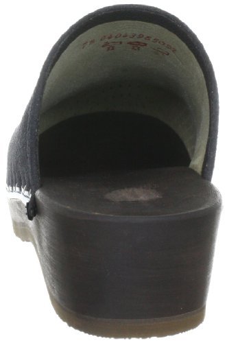 Berkemann Velours-Toeffler Clogs Blau 