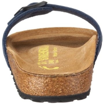 Birkenstock Classic Madrid Pantoletten, Blau