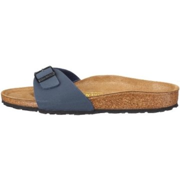 Birkenstock Classic Madrid Pantoletten, Blau