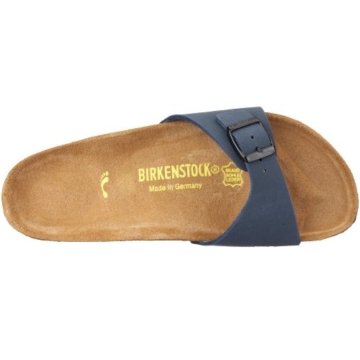 Birkenstock Classic Madrid Pantoletten, Blau