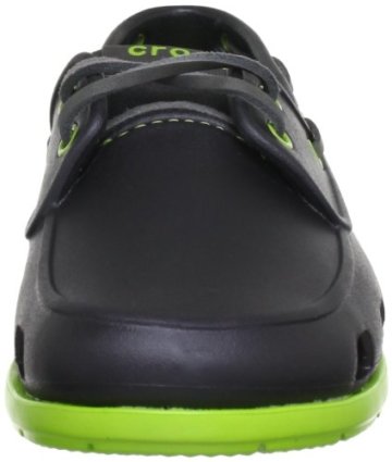 crocs Herren Schnürhalbschuhe, Grau (Onyx/Volt)