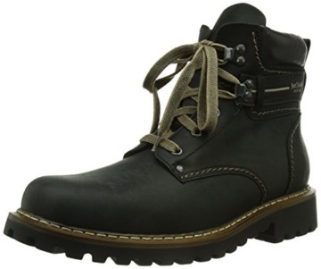 Herren Combat Boots, Schwarz