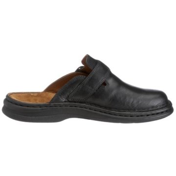 Josef Seibel Madrid Herren Clogs, Schwarz 