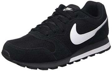 Nike MD Runner 2, Herren Sneakers, Schwarz