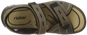 Rieker, Herren Sandalen, Braun