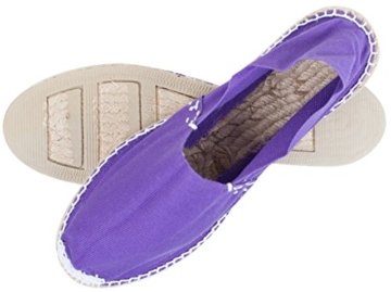 Sommerlatschen Espadrilles, Handmade, Lila