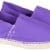 Sommerlatschen Espadrilles, Handmade, Lila